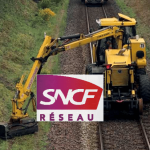 Travaux SNCF en cours sur la ligne N et à la fermeture des PN 13,14 et 16 situés à Nézel. Les travaux débuteront le lundi 13 février.