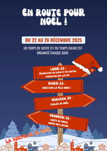 Lire la suite à propos de l’article Programmes du centre de loisirs pour le mercredi 17 décembre et pour les semaines de vacances